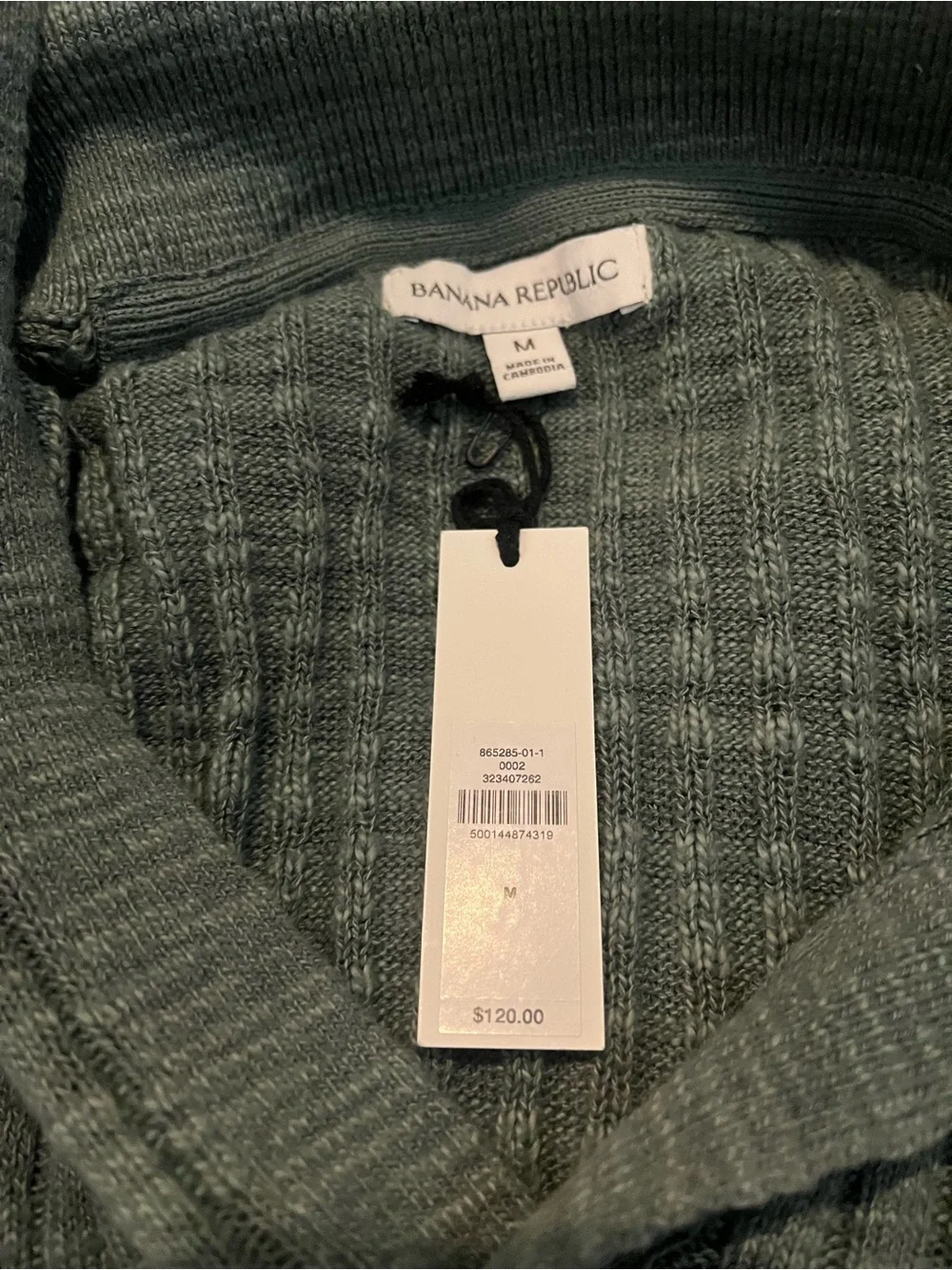 Banana Republic linen cotton slub sweater